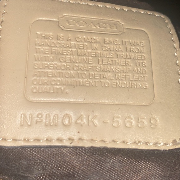 Coach bag, small great for small accessories. - Picture 8 of 8